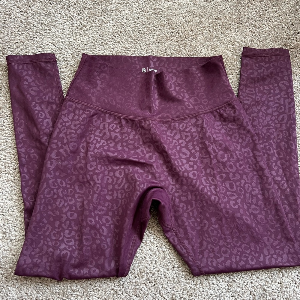 Buffbunny leopard print rebel leggings, Medium